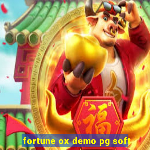 fortune ox demo pg soft